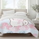 thumbnail image 2 of Cinnamoroll Bedding Sets Bed Cartoon Duvet Cover Lightweight 3 Piece Bet Sets for Kids Boys Girls, 2 of 5