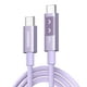 thumbnail image 1 of Cable de carga UGREEN Uno USB C a USB C de 100 W con pantalla LED, 1 of 3