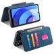 thumbnail image 3 of Funda Billetera Magnética para Motorola Moto E20/E30/E40 Soporte Tarjetas Desmontable Azul, 3 of 6