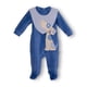 thumbnail image 1 of Osito Plush Recién Nacido Niño con Babero Perrito Azul Pillin, 1 of 3