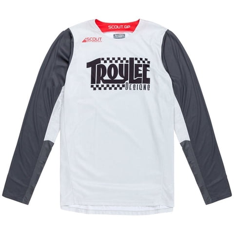 Polera Troy Lee Scout Gp Big Lee Charcoal
