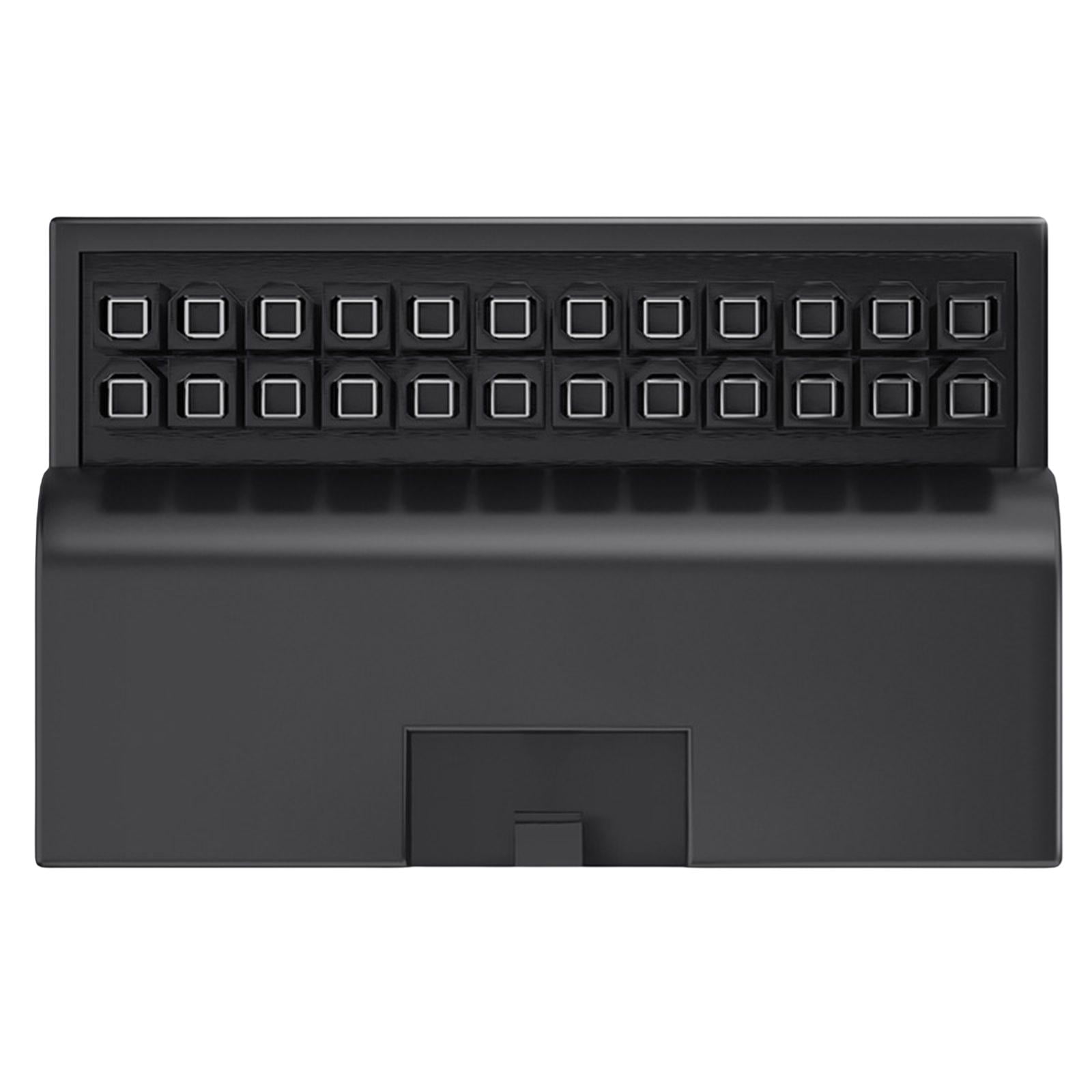 Magideal - Adaptador Atx De 24 Pines, Conectores De Enchufe De Alimentación De , Extensión De 24 Pines Pines Modular Para Suministro , Licencia