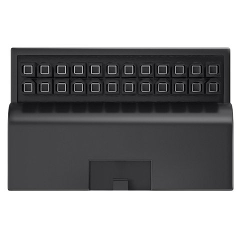 Magideal - Adaptador Atx De 24 Pines, Conectores De Enchufe De Alimentación De , Extensión De 24 Pines Pines Modular Para Suministro , Licencia