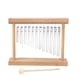 thumbnail image 4 of Carillón de viento de mesa, instrumento de percusión, herramienta didáctica, carillón de mano con soporte de madera para actuaciones en aula para, 4 of 5