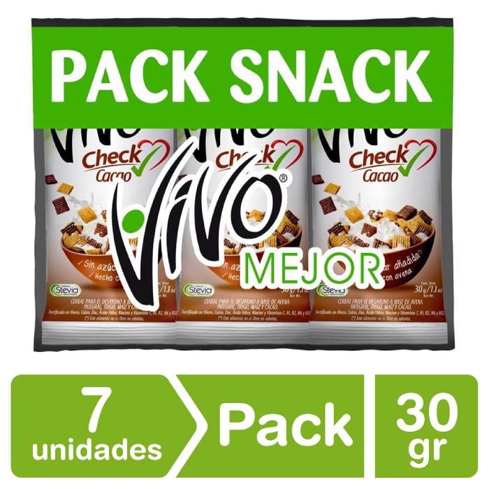 Cereal Vivo Check Cacao