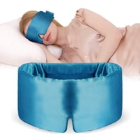 Máscara De Ojos De Seda Daisysilk Para Mujeres Y Hombres, Ajustable En Forma De Morera