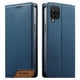 thumbnail image 1 of Funda Tipo Cartera de Cuero Sintético para Samsung Galaxy A12 Bloqueo RFID, con Ranuras para Tarjetas y Bolsillo para Efectivo, Cierre Magnético Fuerte Azul, 1 of 6