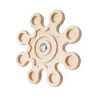 Ioensy - Juguete Molar De Chinchilla Hámster Girando Hámster Juguete Para Ratones Hurón De Ejercicio Copo De Nieve