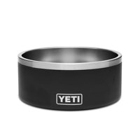 Yeti Boomer 8, Cuenco Antideslizante De Acero Inoxidable Para Perros, Con Capacidad Para 64 Onzas, Negro