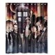 thumbnail image 1 of Cortina de ducha de Doctor Who, juego de cortina de baño con ganchos, tamaño 66 x 72 pulgadas, 1 of 3