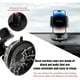 thumbnail image 4 of Soporte universal de cristal para teléfono de coche - Ajustable en 360 grados, seguro para el salpicadero, la rejilla de ventilación y el parabrisas - Compatible con todos los smartphones-Blanco, 4 of 6