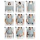 thumbnail image 3 of Portabebés YOLAY hasta 23 kg, ajustable, gris claro, 3 of 6