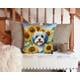 thumbnail image 3 of Cojín Sunflowers Tibetan Terrier, 3 of 6