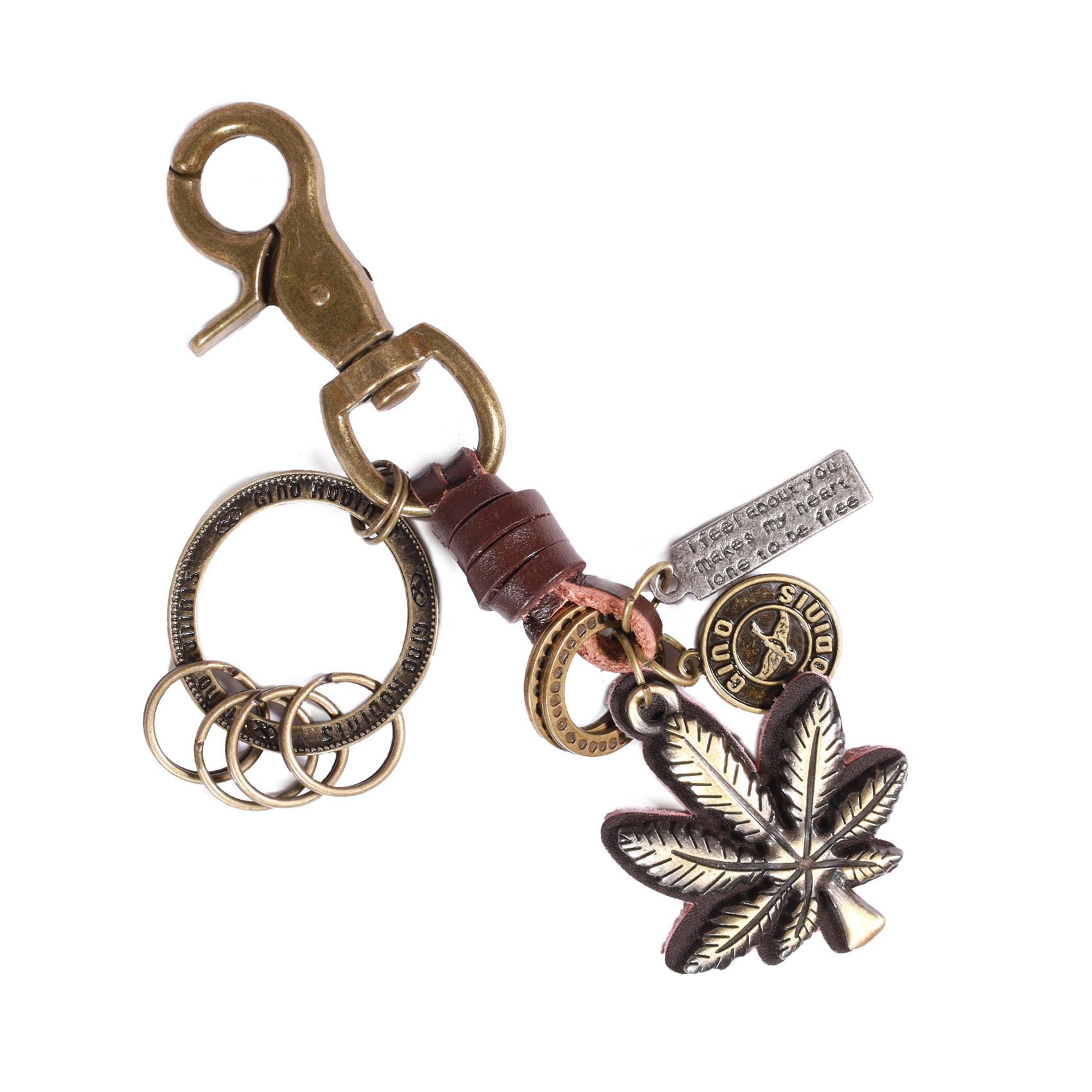 Llavero Metalico Unisex Gino Rodinis Ll105