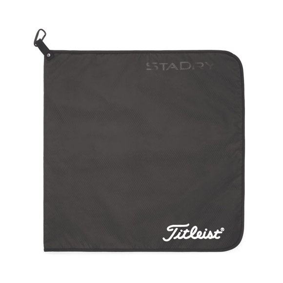 Toalla Titleist negra de 51 cm