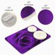 thumbnail image 4 of Alfombrilla de secado Blueangle de microfibra con rosas moradas, 40,6 x 45,7 cm, 4 of 7