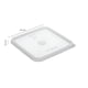 thumbnail image 5 of Tapa Transparente Para Recipiente Polipropileno 5.7 Y 7.6 Litros, 5 of 5