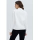 thumbnail image 3 of Polerón Mujer Liso Estilo Bomber Crudo, 3 of 4