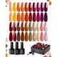 thumbnail image 1 of Set de 23 esmaltes de gel Burdeos de beetles, 1 of 6