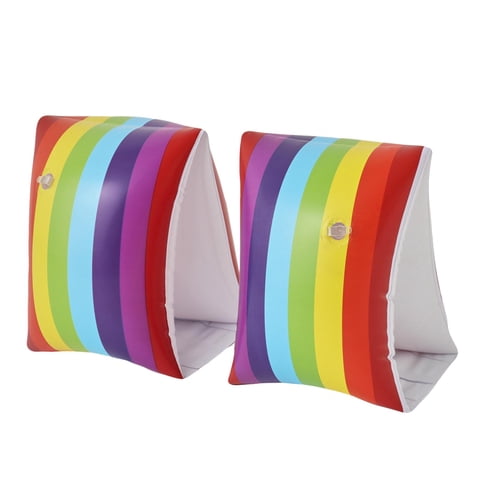 Ioensy - Brazo De Natación Flotadores Principiantes Verano Colorido Cómodo Anillos De Brazo De Natación