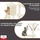 thumbnail image 3 of Rascadores Casa Para Gatos Torre Multifuncional 138cm Beige, 3 of 5