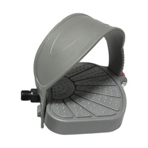 Magideal - Pedal De Bicicleta Estática Con Correa Antideslizante Para Bicicletas De Husillo De 9/16 Pulgadas, Portátil, Fácil De Montar Y Almacenar, Accesorio De 1 Pieza R