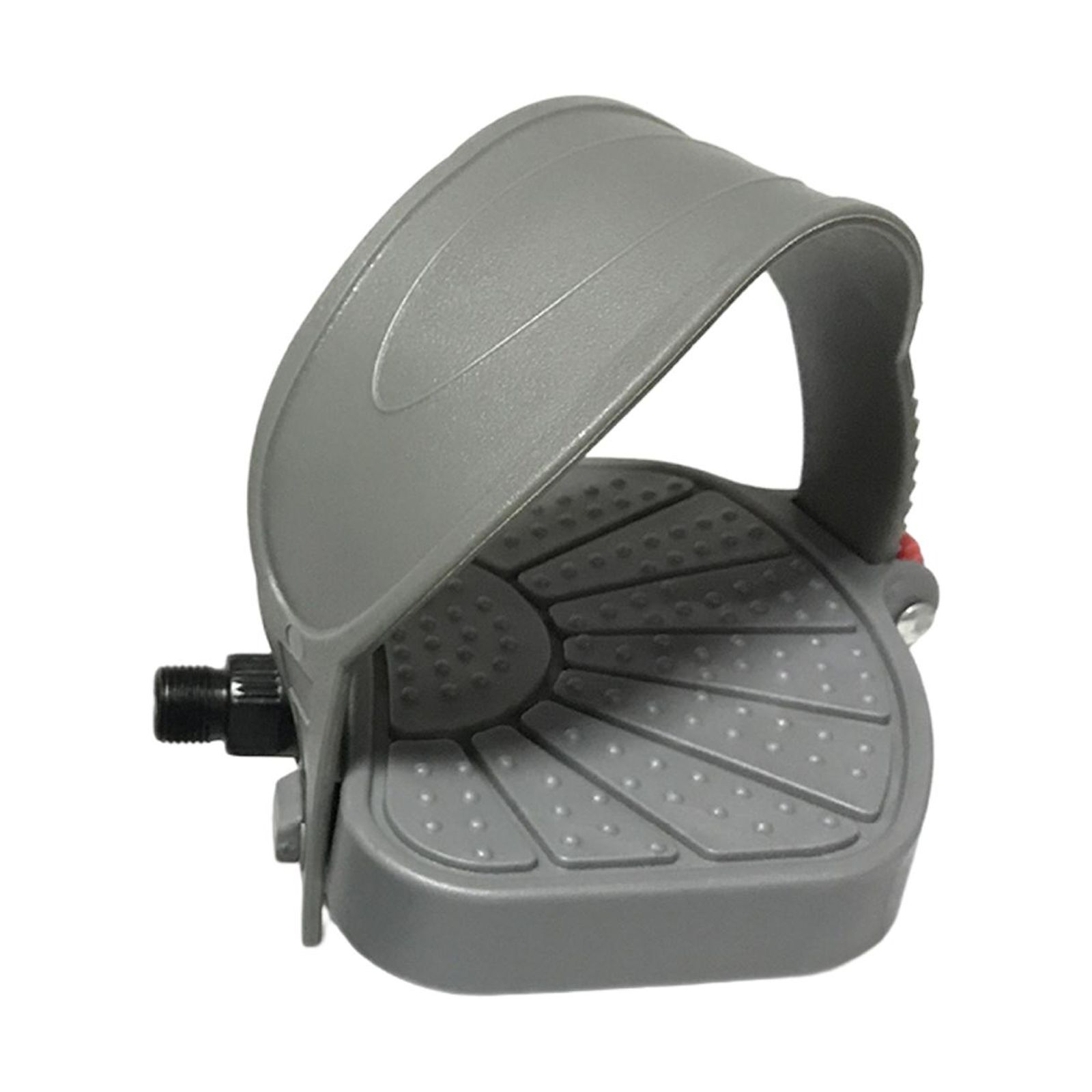 Magideal - Pedal De Bicicleta Estática Con Correa Antideslizante Para Bicicletas De Husillo De 9/16 Pulgadas, Portátil, Fácil De Montar Y Almacenar, Accesorio De 1 Pieza R