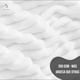 thumbnail image 3 of Frazada 2 Plazas Manta Termica Chalon Blanca Polar Lana Az blanco, 3 of 9