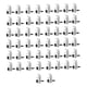 thumbnail image 1 of 50 Piezas De Ganchos Para Colgar Luces De Cadena Resistentes Para Plantas De Interior Y Exterior, Color Blanco, 1 of 5