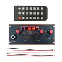 Magideal - Módulo De Audio Para Grabación, Pantalla De Visualización Para Altavoz, Música En Coche , Controlador Negro S