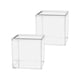 thumbnail image 4 of 2x Caja De Almacenamiento De Acrílico Transparente Caja De Aperitivos Apilable 7,5 Cm X 7,5 Cm X 7,5 Cm, 4 of 5