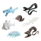 thumbnail image 5 of 7 Uds Mini Modelo De Figuritas De Animales De Biología De Aguas Profundas Para Niños Pequeños, 5 of 5
