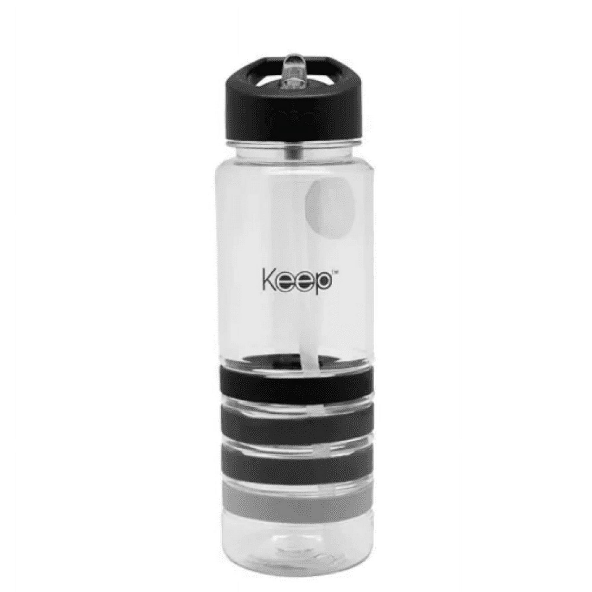 Termo Botella Colores 750ml Keep Negro