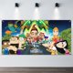 thumbnail image 2 of Fondo Temático Phineas y Ferb Desmarcar 150x90cm, 2 of 6