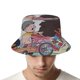 thumbnail image 4 of El Niño Loco Sombrero bucket para adultos, gorra de protección solar, sombrero de pescador plegable para viajes al aire libre, pesca y actividades de verano, 4 of 6