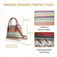 thumbnail image 3 of Bolso de hombro Signare Tapestry para mujer, 3 of 6