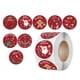thumbnail image 5 of 500 Piezas De Pegatinas De Feliz Navidad Redondas Para Decoración De Vacaciones De Paquete De 1 Pulgada, 5 of 5