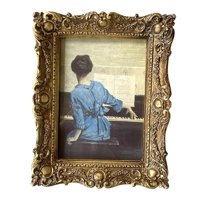 Bothyi - Marco De Fotos De Estilo Vintage, Soporte Para Fotos, Decoración Para Colgar En La Pared De Mesa