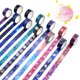 thumbnail image 2 of Juego de cintas adhesivas WAPETASHI Gold Foil Galaxy, 24 rollos, 3 m, 2 of 7