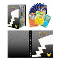 Pokémon - Album Cartas Pokemon 160 + 100 Cartas Originales Azul
