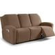 thumbnail image 1 of Fundas elásticas para sofá reclinable TAOCOCO, 3 plazas, color caqui, 1 of 3