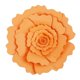 thumbnail image 2 of diy flores de papel arte de la pared telón de fondo decoración banquete de boda photobooth naranja, 2 of 5