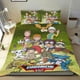 thumbnail image 1 of Digital Monster Conjunto de sábanas temático, trío de piezas, cómodo y amigable con la piel, diseño único, regalo de decoración para el hogar para familiares, amigos y fans, 90 cm * 190 cm, 1 of 6