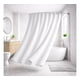 thumbnail image 1 of Cortina De Baño Impermeable Tela Ducha +12 Gancho Premium Casa Nerola Blanco, 1 of 10