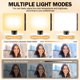 thumbnail image 3 of Luz LED para selfies Singwil 120 con adaptador de trípode y clip de 5000 mAh, 3 of 7