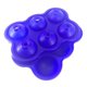 thumbnail image 1 of Bandeja De Bolas De Cubitos De Hielo Redonda Molde De Esfera De Silicona Cócteles De Whisky Azul Oscuro, 1 of 5