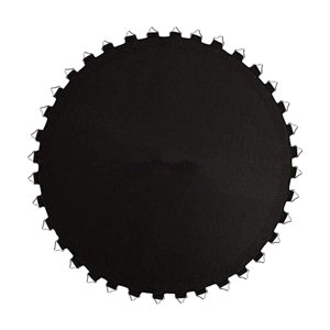 Ioensy - Estera De Trampolín Redonda De Entrenamiento, Estera De Salto De Repuesto Universal Negra, 48 Hebillas