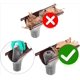 thumbnail image 3 of Gutter Guards AOSbet Fuvtory Expand Aluminium, paquete de 4 unidades, 3.5 pulgadas, 3 of 6