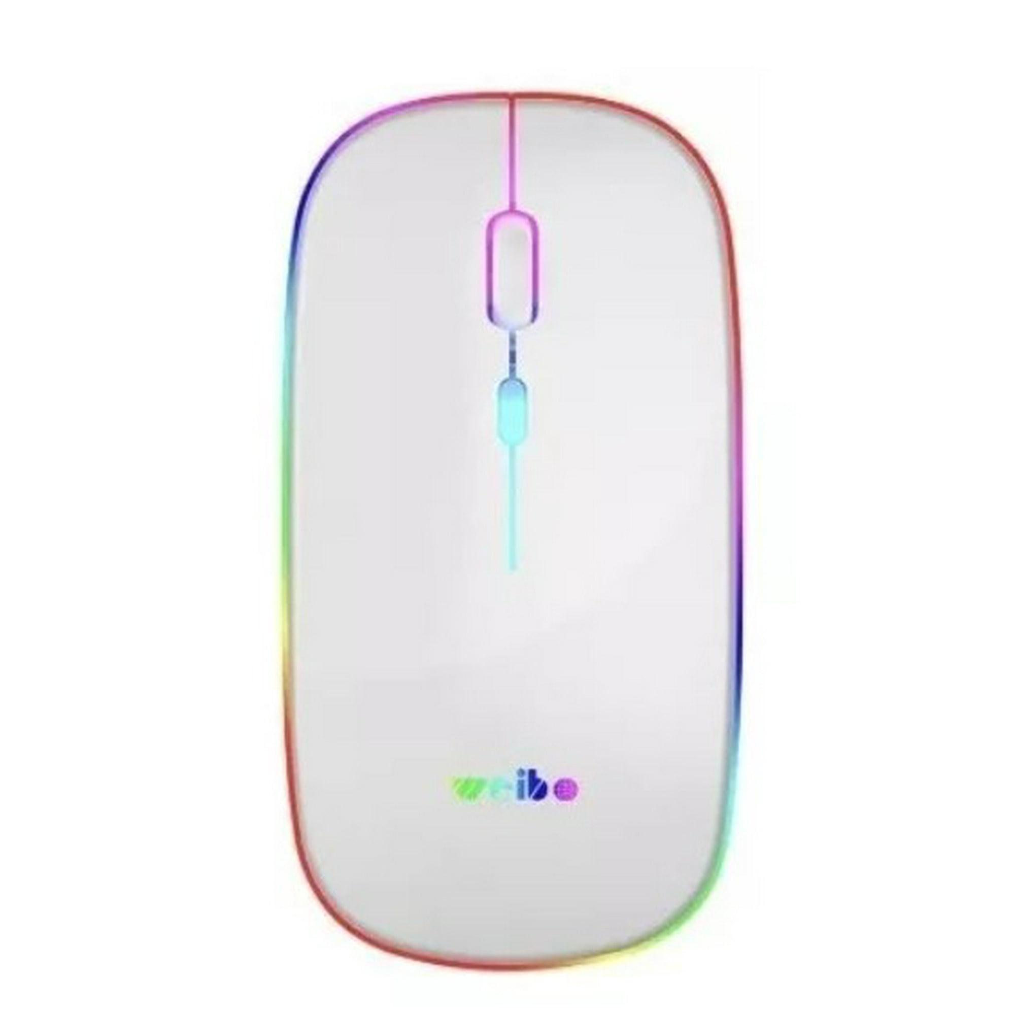 Genérico - Mause Óptico Inalámbrico Recargable Led Rgb 24ghz Rf-6800