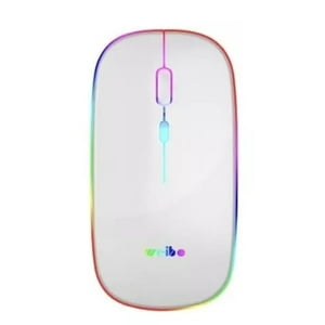Genérico - Mause Óptico Inalámbrico Recargable Led Rgb 24Ghz Rf-6800